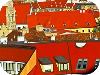 bratislava city red roofs bratislava altstadt daecher bratislava citta vecchia tetti bratislava hustaket